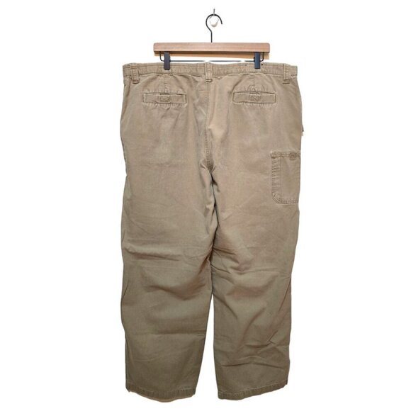 Weatherproof French Khaki Utility Cargo Chino Pants Sz 42x32 - Picture 7 of 10